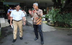 Ganjar & Luhut Bahas Penanganan Rob & Distribusi Minyak Goreng