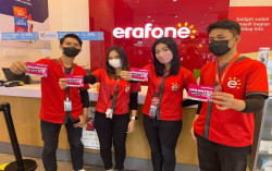 Beli HP di Erafone, Dapatkan Promo Harga Khusus Kartu Perdana Unlimited Nonstop 60 GB