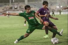 Fandi Eko Antar PSS Sleman Unggul 1-0 Atas Persita di Babak Pertama 