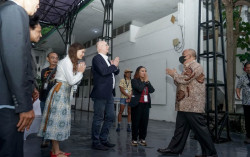 Kunjungi JNM, Presiden Kagumi Karya Seniman