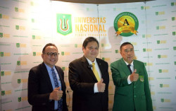 Menko Airlangga Berharap Wisudawan Universitas Nasional Dapat Berprestasi dan Mengharumkan Nama Bangsa