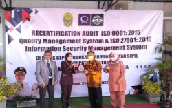 Disdukcapil Bantul Raih ISO, Bupati: Layanan Adminduk Jangan Sampai Asal-asalan