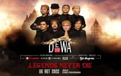 Mantul! Dewa 19 Konser di Candi Prambanan, 3 Vokalis Bakal Bertemu