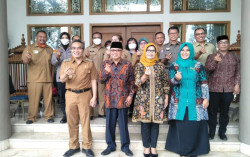 Dikunjungi Bupati Bantul, Suharsono: Lanjutkan yang Baik, yang Buruk Jangan Ditiru