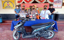 Pria Kulonprogo Maling Motor di Acara Pentas Seni di Muntilan