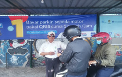 Ada Parkir Motor Seharga Rp1 di Jogja