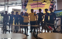 Nonton Bareng Tour de France, Atlet Balap Sepeda DIY Pelajari Strategi Tim Dunia