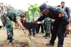 Kalurahan di Semin Ini Kian Hijau, 5.000 Bibit Pohon Ditanam Serempak