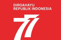 Logo HUT Ke-77 RI, Ini Filosofi dan Maknanya