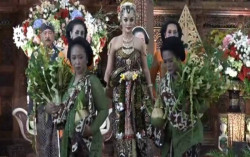 Disbud DIY Gelar Upacara Daur Hidup Panggih Pengantin Gaya Yogyakarta