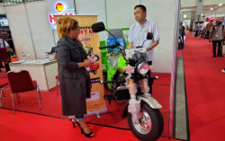 Motor Tiga Roda Jadi Tren, Bisa Dimodifikasi Serba Guna