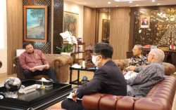 Airlangga Ajak Perusahaan Jepang Kembangkan Sistem Smart City di Ibu Kota Nusantara