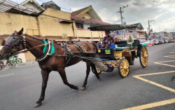 Kusir Andong Ikut Lestarikan Budaya di Sepanjang Sumbu Filosofi