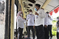 Terbakar, Perbaikan Gedung SDN 1 Degelan Diperkirakan Selesai Desember Mendatang