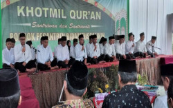 Puluhan Santri Rehabilitasi Narkoba Mengikuti Kegiatan Khotmil Qur’an