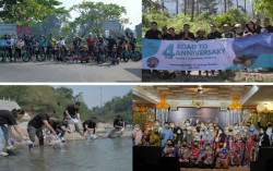 Grand Senyum Hotel Yogyakarta Rayakaan Ulang Tahun Kempat