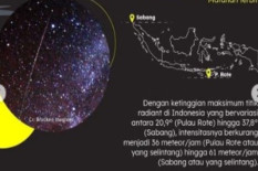 Cara Menyaksikan Puncak Hujan Meteor Perseid 13-14 Agustus