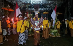 Padepokan Penghayat Kekadangan Wringin Seto Gelar Tradisi Suran
