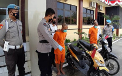 Pencuri Motor Spesialis di Areal Persawahan Berhasil Diringkus