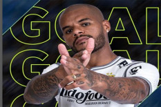 Menit ke-25, David da Silva Bawa Persib Unggul 1-0 Atas PSS
