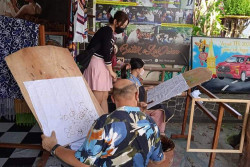 Geliat Perajin Batik di Kawasan Sumbu Filosofi Jogja