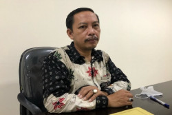 Gerbang Pintu Barat Kepatihan Dihiasi 3D Billboard Kisah Samudera Mantana