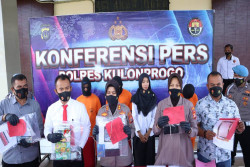 Polres Kulonprogo Bekuk Pelaku Judi Online dan Togel