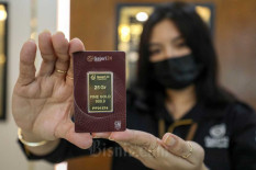 Harga Emas di Pegadaian Hari Ini Terpantau Naik