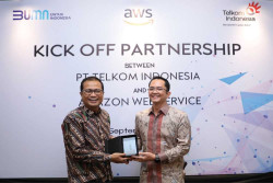 Telkom Jalin Kerja Sama dengan Amazon Web Services 