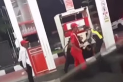 Viral Video Mesin Bocor, Petugas SPBU Panik Selamatkan Bensin Tumpah