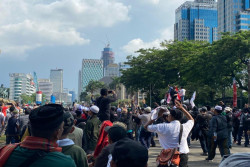 Demo Patung Kuda Ricuh, Polisi Sebut PA-212 Terprovokasi