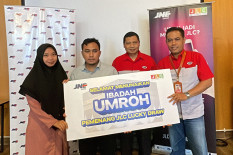 Pengusaha Kerajinan Yogyakarta Menangkan Hadiah Umroh dari JNE