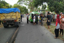 Perempuan Asal Bantul Tewas Terlindas Truk Pengangkut Pasir