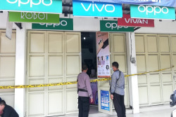 Konter di Kulonprogo Dibobol Maling, Belasan Ponsel Senilai Puluhan Juta Rupiah Raib