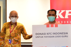 Ribuan Siswa Dibantu Makanan Tambahan Lewat Program Donasi