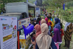 Bulog Gelar Operasi Pasar di Ngawen Gunungkidul