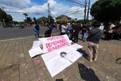 Penolakan Tobong Gamping di Gunungkidul Masih Berlanjut, Keranda Dibawa-bawa