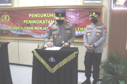 Polres Sleman Resmi Berubah Menjadi Polresta