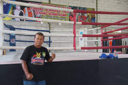 Tak Lagi Jadi Atlet, Mantan Petinju ini Sibuk Poles Bibit Muda di Sleman