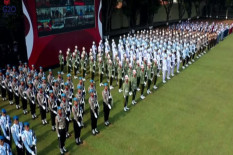 Jokowi Inspektur Upacara Hari Kesaktian Pancasila di Lubang Buaya