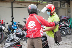 Penyandang Disabilitas Apresiasi Layanan Ojol
