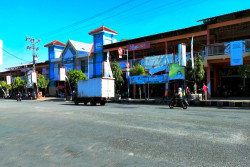 Jalur Searah di Depan Pasar Argosari Gunungkidul Kini Berlaku Nonsetop