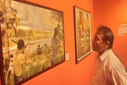 Lukisan Karya Pejuang Kemerdekaan Dipamerkan di Benteng Vredeburg Jogja