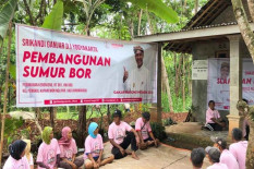 Srikandi Ganjar DIY Bangun Sumur Bor di Gunungkidul