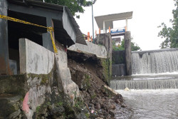Talut Ambrol di Grojogan Tanjung Winongo (GTW), BPBD: Semoga Segera Ditangani