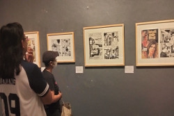 Karya Komikus Legendaris Jan Mintaraga Dipamerkan di Jogja National Museum