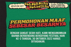 Festival Musik Berdendang Bergoyang Hari III Batal, Polisi Periksa 2 Panitia
