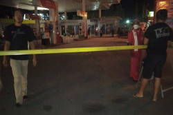 Atap Terbakar, SPBU di Wates Ini Digaris Polisi