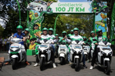 GrabElectric Tempuh 100 Juta Kilometer, Setara Kelilingi Dunia Lebih dari 2.700 Kali