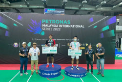 Syabda Perkasa Belawa Juarai Malaysia International Series 2022